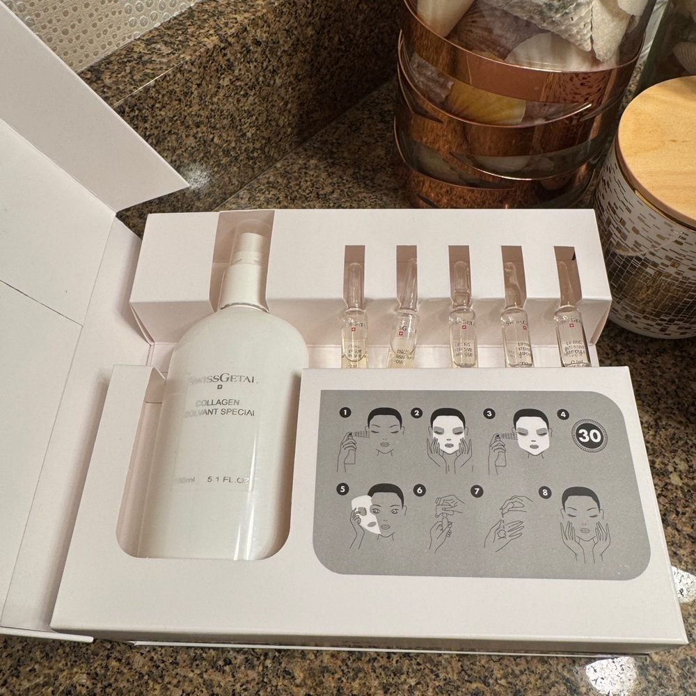 SwissGetal‎ Collagen Facial Treatment Set - NIB